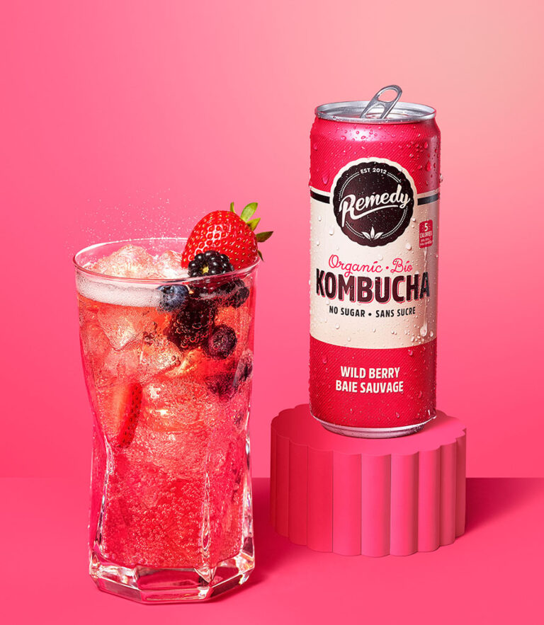 Wild Berry Kombucha - Certified Organic Remedy Kombucha