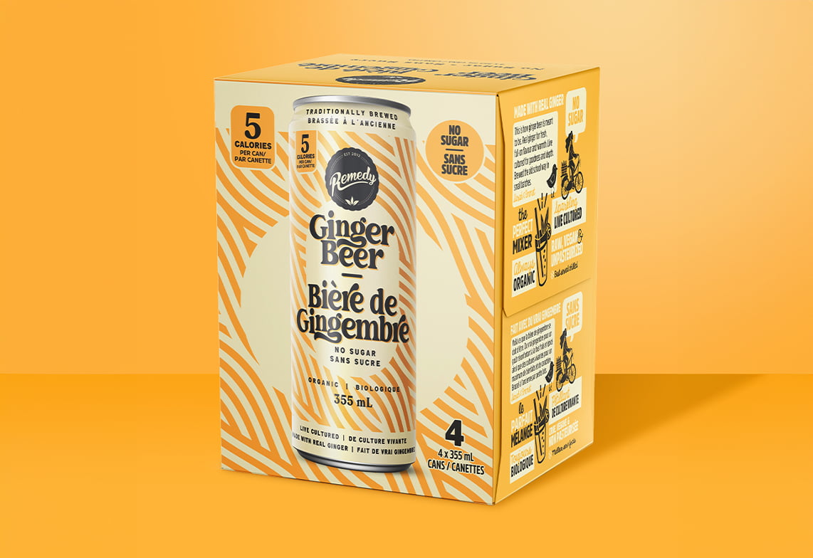 Remedy Ginger Beer 4 Pack