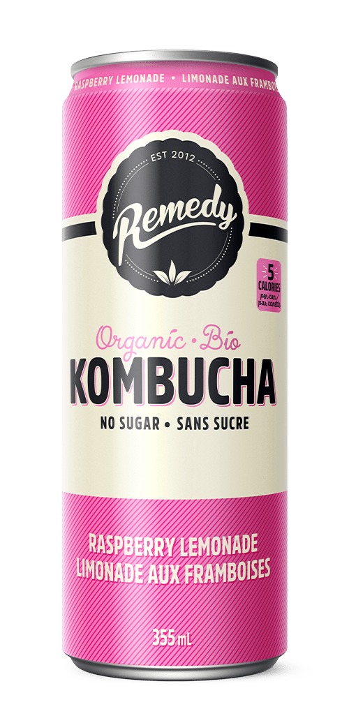 Remedy Raspberry Lemonade Kombucha